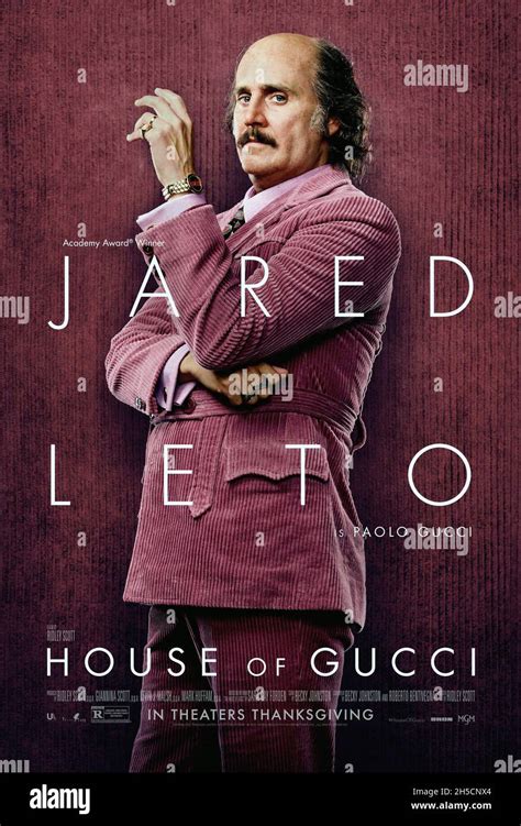 jared leto paolo gucci review|ridley scott house of Gucci.